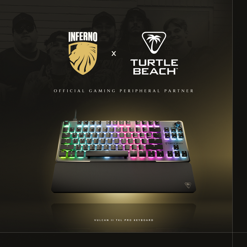 Inferno Announces Partnership with Turtle Beach as Official Peripheral Sponsor
