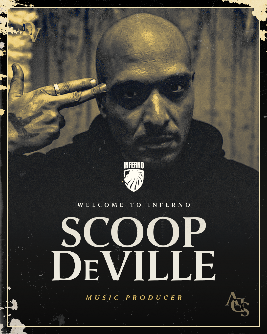 Vegas Inferno Signs Grammy-Nominated Producer Scoop DeVille as Official Music Producer