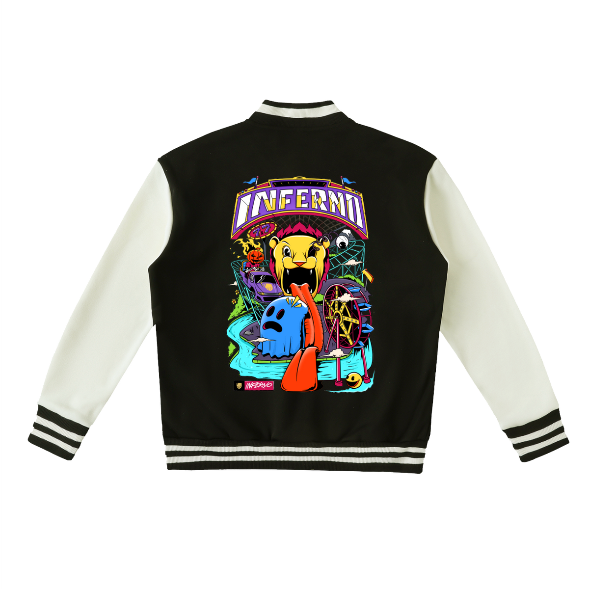 INFERNO LAND Varsity Jacket