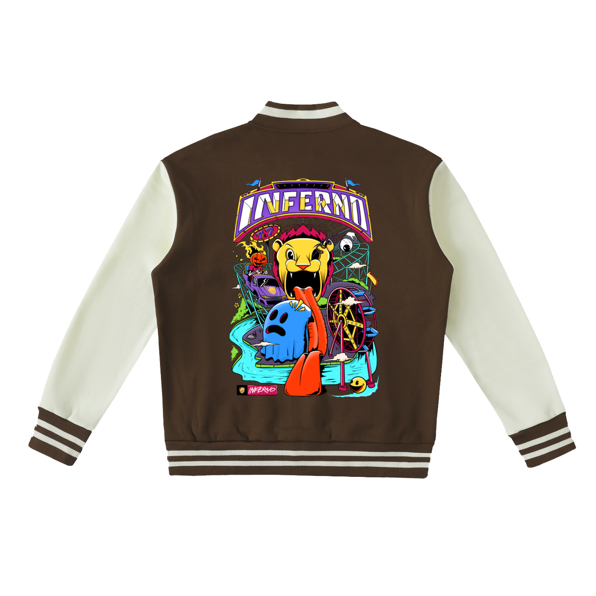 INFERNO LAND Varsity Jacket